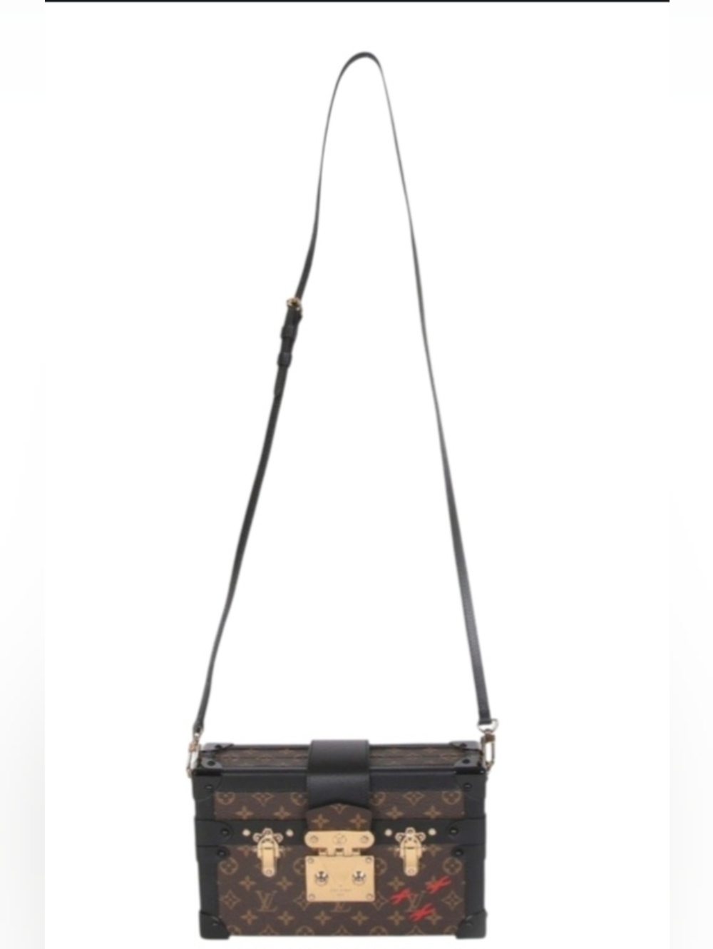 Louis Vuitton Monogram Petite Malle Trunk Style.0 - Picture 8 of 17